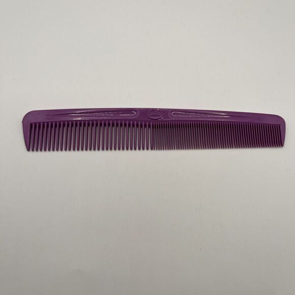 Vintage Goody Hair Comb Purple Wide & Tight Teeth Durable 7” - Picture 1 of 5